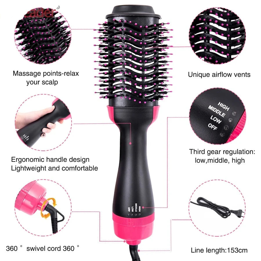 4 In 1 One Step Volumizer Blow Brush