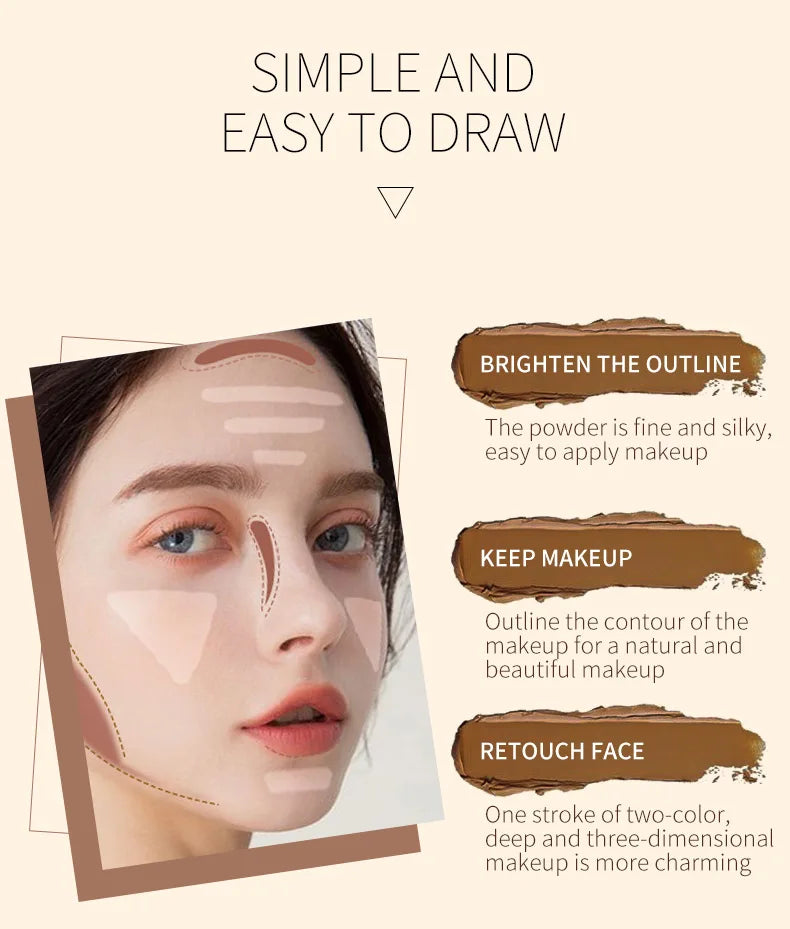 Double-headed Face Concealer Stick