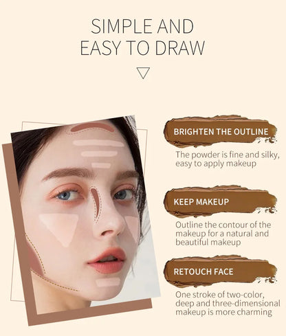 Double-headed Face Concealer Stick