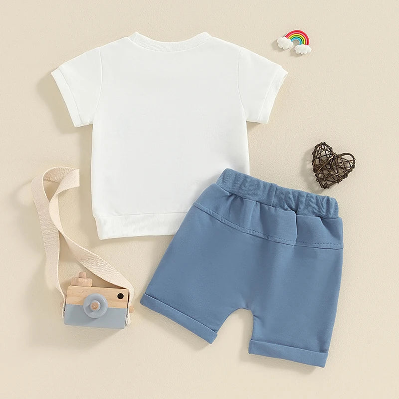 Toddler Baby Boy Summer Clothes Set