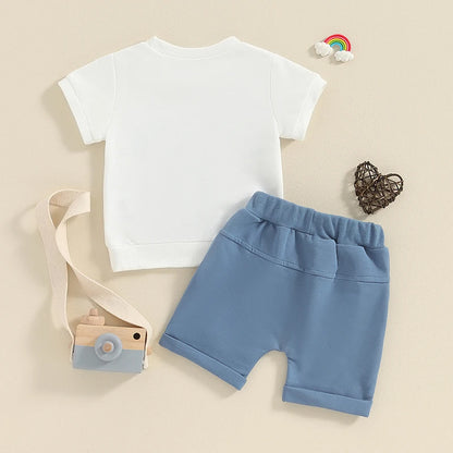 Toddler Baby Boy Summer Clothes Set