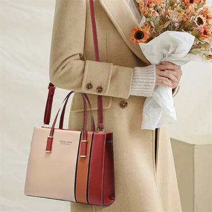 Women Adjustable Strap Large Capacity Shoulder Bag