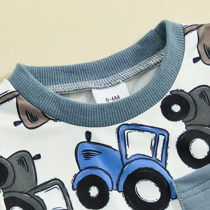 0-3Y Toddler Baby Boy Summer Outfit Set