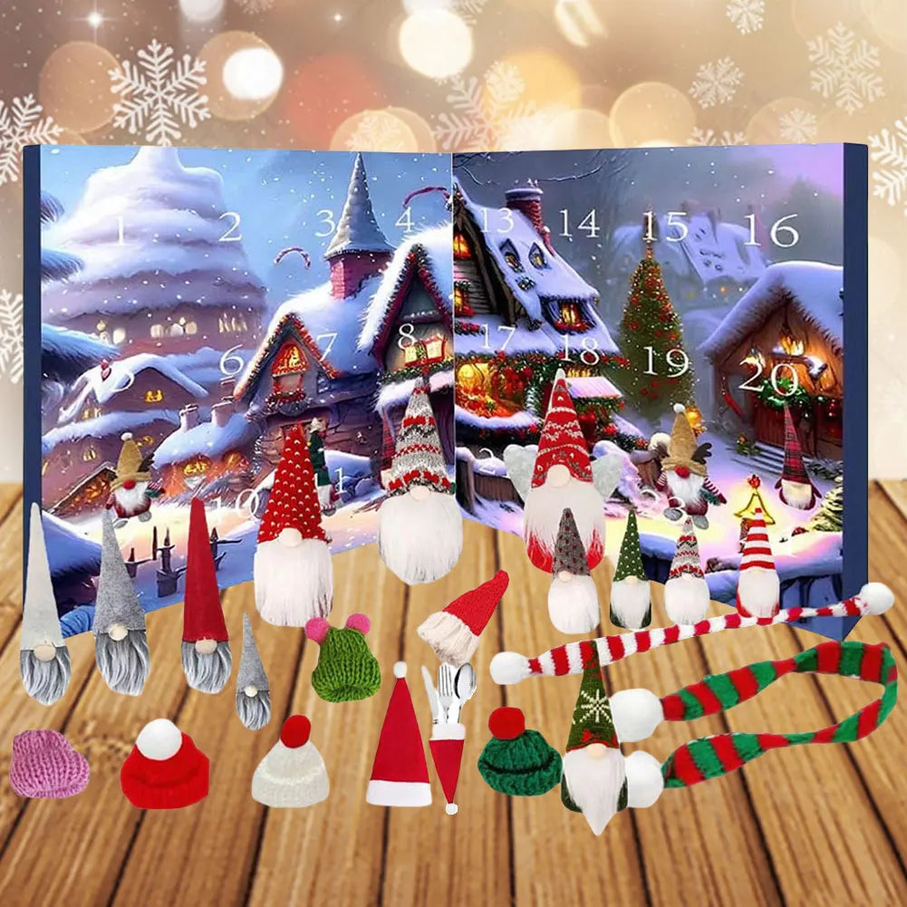 Christmas Gnome Advent Calendar